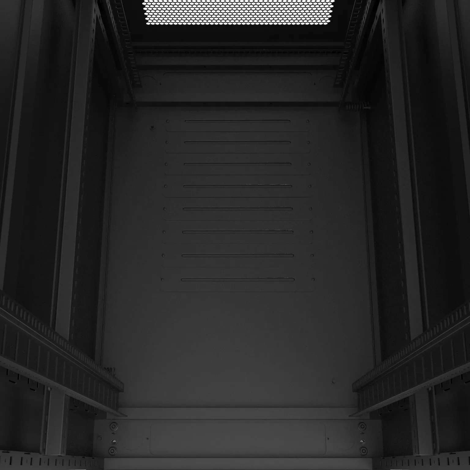 baie en kit ligne 1200 42u 600x1000mm, porte avant : double nid d'abeille, porte arrière : simple nid d'abeille, sans panneaux latéraux baie en kit ligne 1200 42u 600x1000mm, porte avant : double nid d'abeille, porte arrière : simple nid d'abeille, sans panneaux latéraux