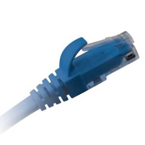 cordon de brassage 0.5m cat6 t lan bleu