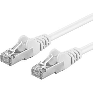 cordons de brassage 2m ftp cat6 t lan blanc