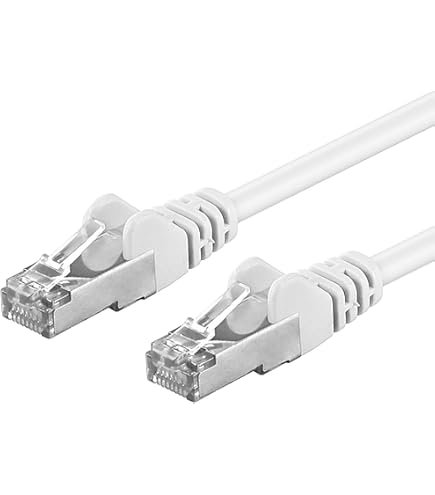 cordons de brassage 2m ftp cat6 t lan blanc