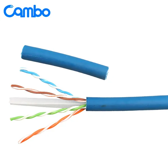 câble réseau ftp cat6 t lan bleu