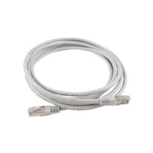 cordons de brassage 5m ftp cat6 t lan blanc