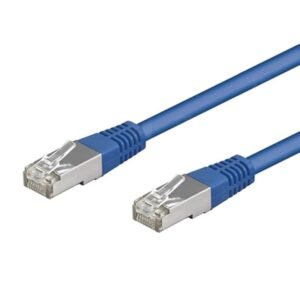cordons de brassage 3m ftp cat6 t lan bleu