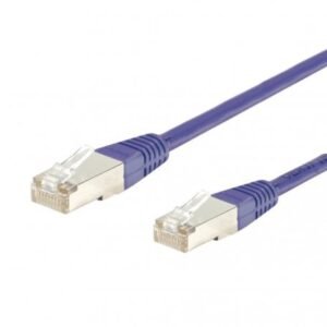cordon de brassage 2m ftp cat6a t lan violet
